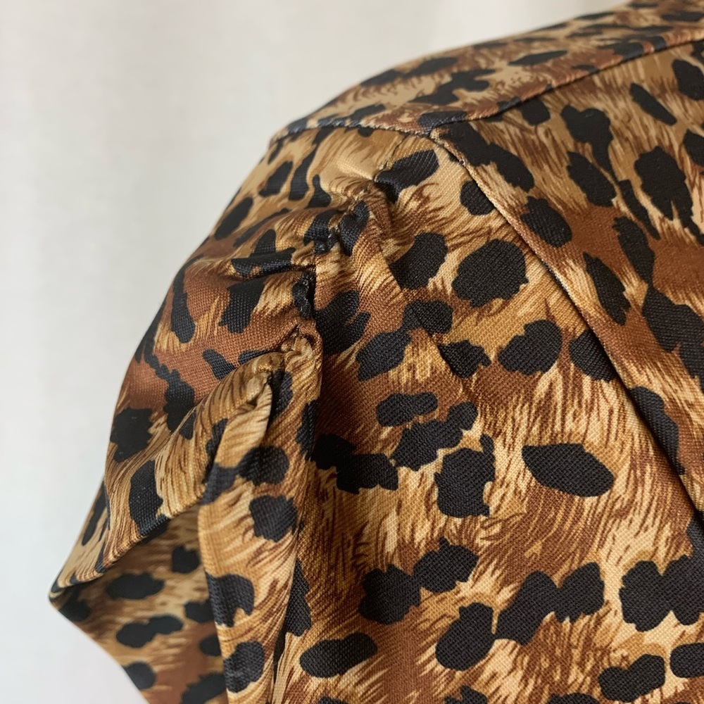 Stretchy Animal Print Dress , Size L - Picture 3 of 4